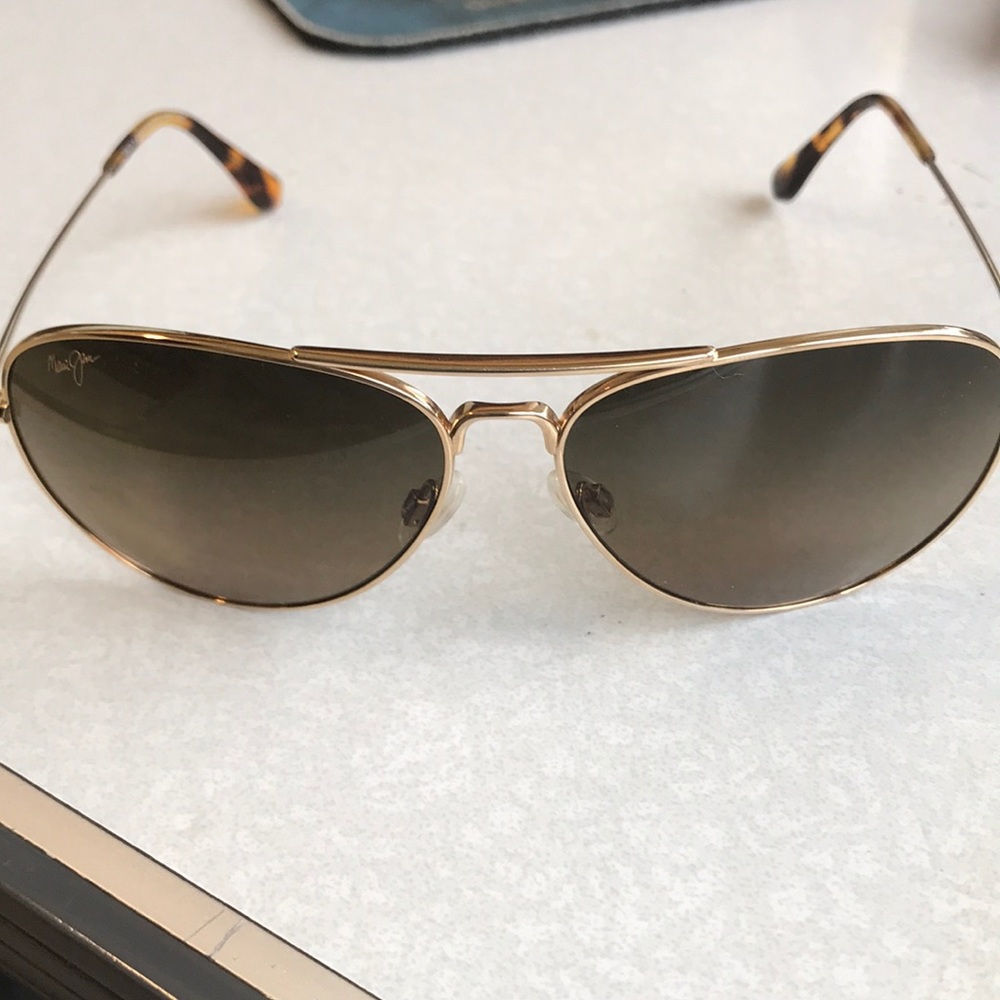 Maui Jim Maverick Aviator Sunglasses